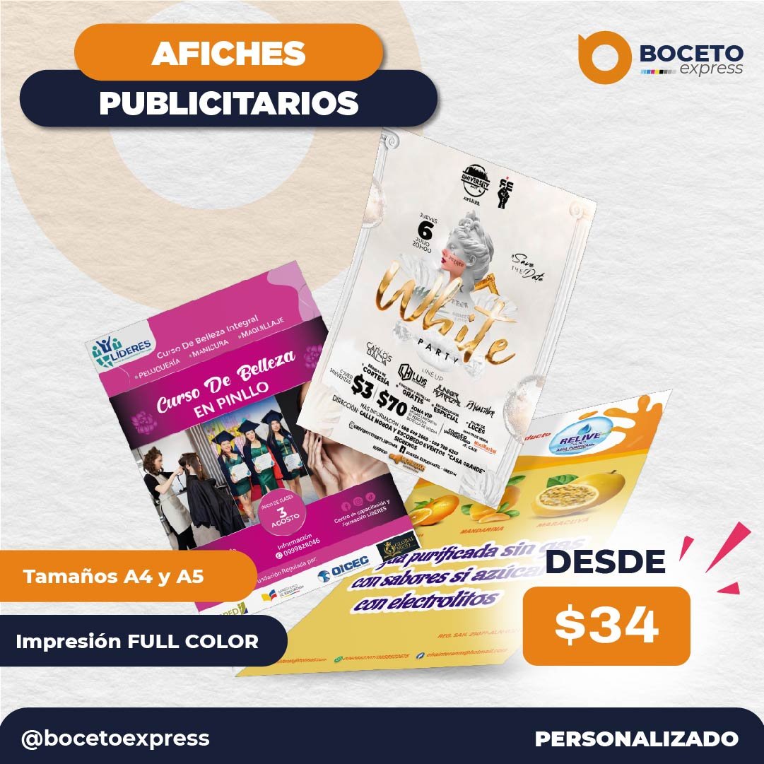 Afiches Publicitarios