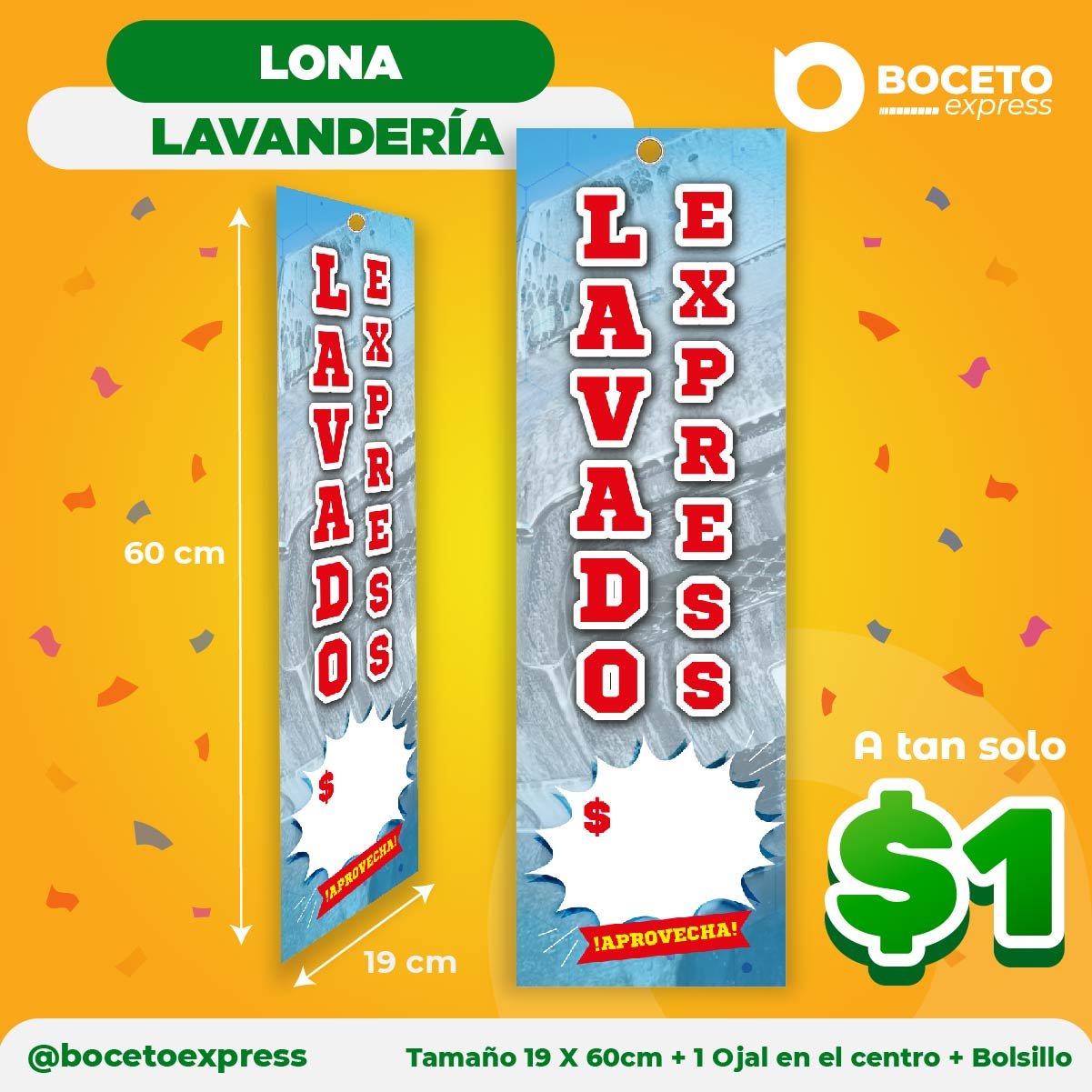 Lona Lavandería