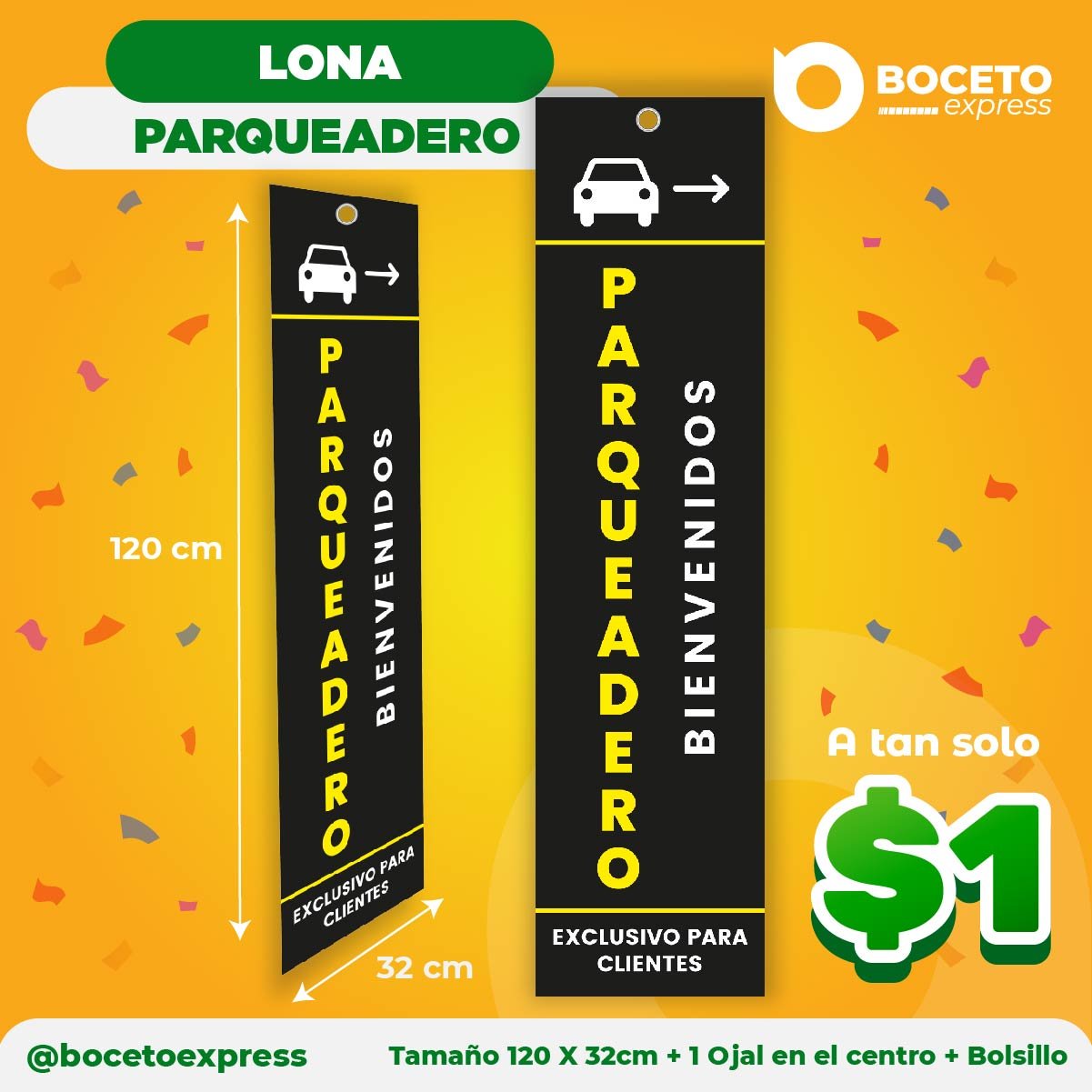 Lona Parqueadero