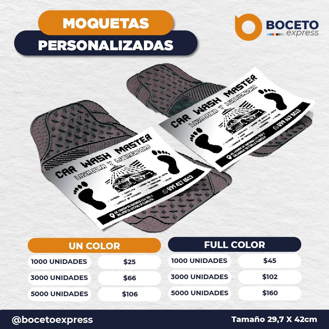 Moquetas personalizadas