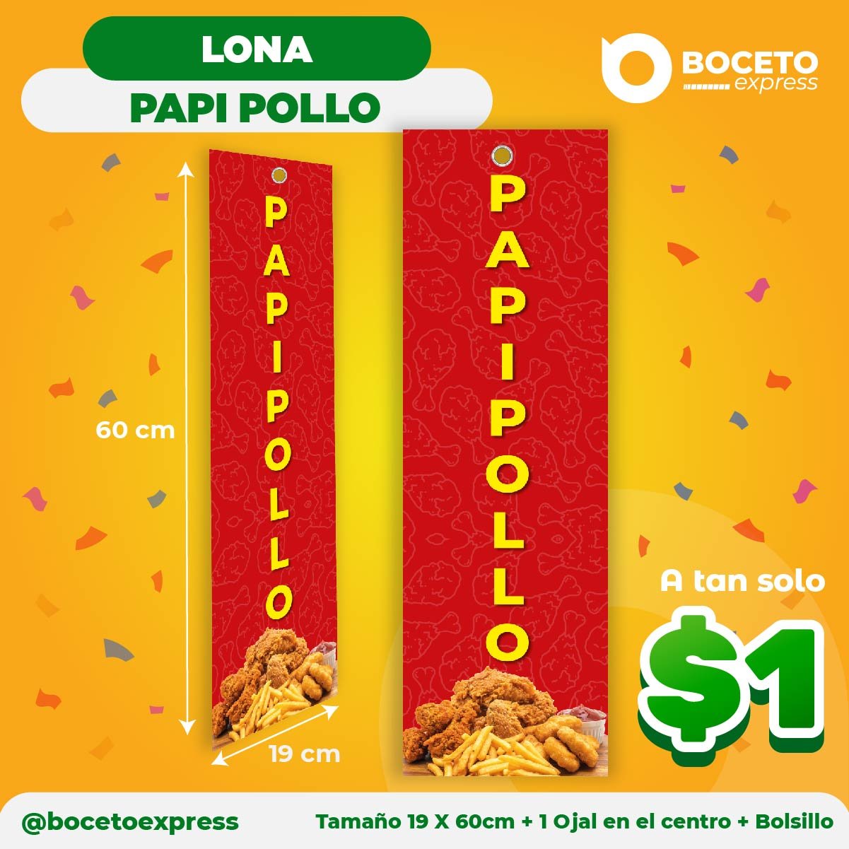Lona Papi Pollo